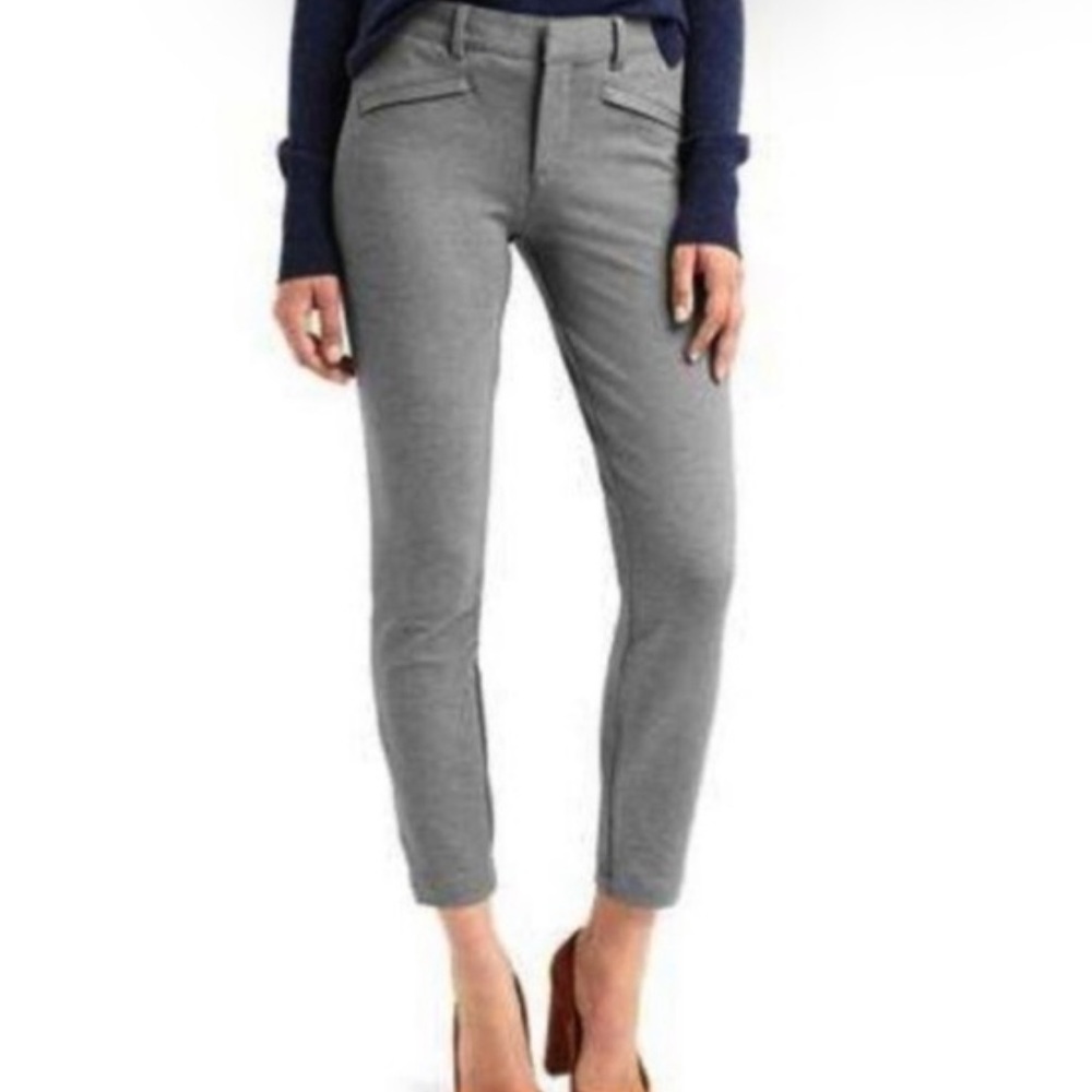 Gap skinny ankle gray pant